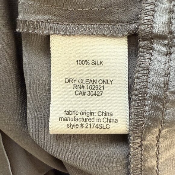 Vintage 90s Y2K Silk Babydoll Top Womens 4 Elegant Preppy Party Cocktail Cutout‎ - Picture 6 of 6